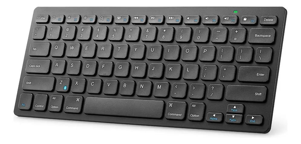 Mini teclado Bluetooth sem fio iOS, Android, PC