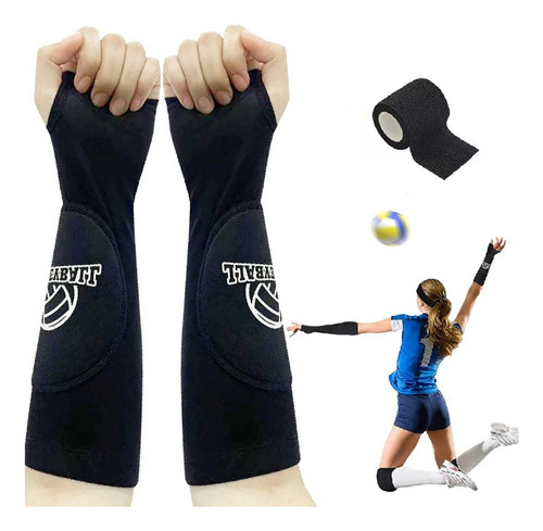 Mangas Protección Para Profesional Voleibol Mujer Brazo ×2