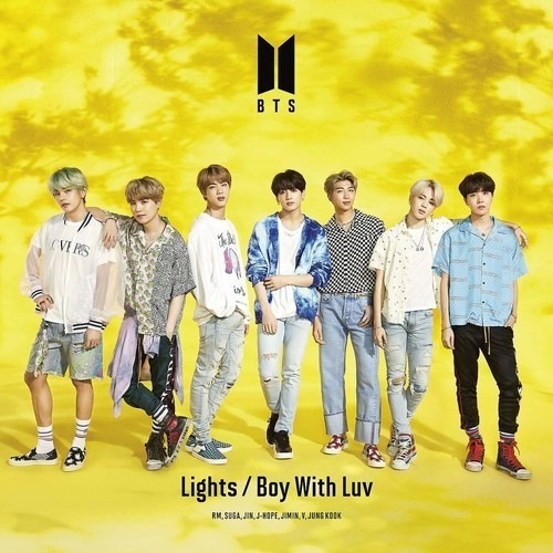 Bts Lights /boy With Luv Videos Cd+dvd Importado 2019