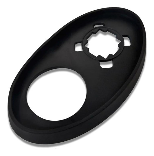 Anillo de sellado para antena de techo, 9,5 cm, para Peugeot Citroen, color negro