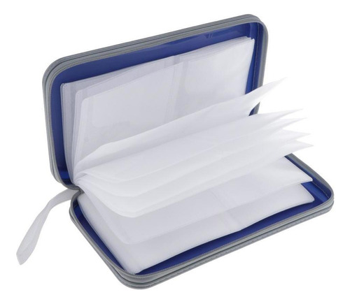 Shaoke 4pcs 80 Cd Cd Wallet Dvd Case Storage Holder Bolsa