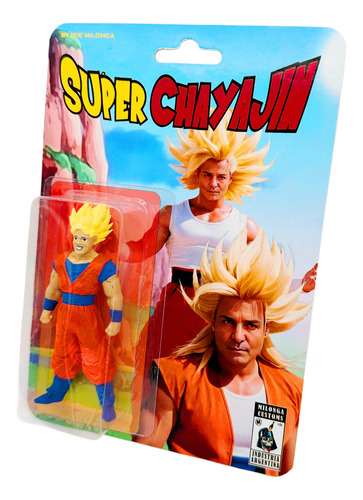 Chayanne Dragon Ball Goku Muñeco Figura Super Chayajin