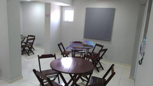 Apartamento Com 2 Dormitórios À Venda, 49 M² Por R$ 259.500,00 - Vila Antonieta - São Paulo/sp - Ap0023