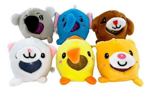 Squish Mania Peludinhos Sortido Bola De Apertar Toyng 45528