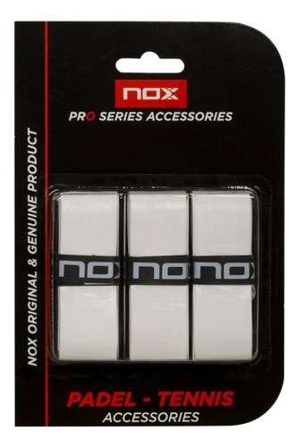 Overgrip Nox Pro Padel X3 Blanco