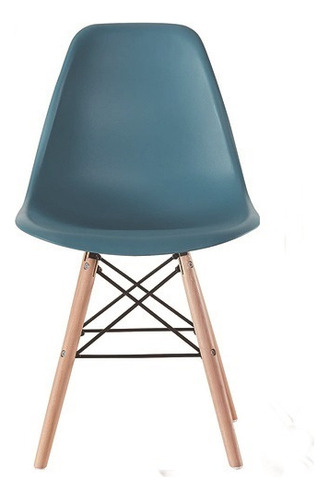 Sillas Eames Diseño Unico Color Azulpetróleo Moderno Calidad