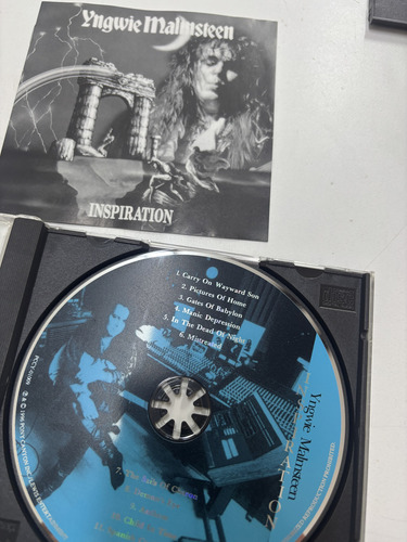 Yngwie Malmsteen Inspiration Cd Japan Obi Heavy Metal (Usado)