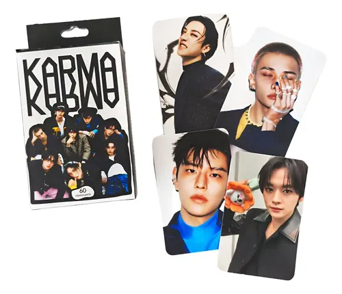 60 Photocards/lomocards Stray Kids Skz Karma Kpop Stray Kids Karma