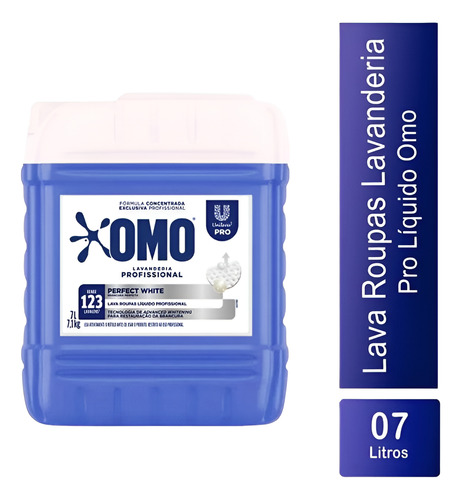 Kit Lavanderia Completo Comfort 7l + 2 Omo 7l + 5 Válvulas