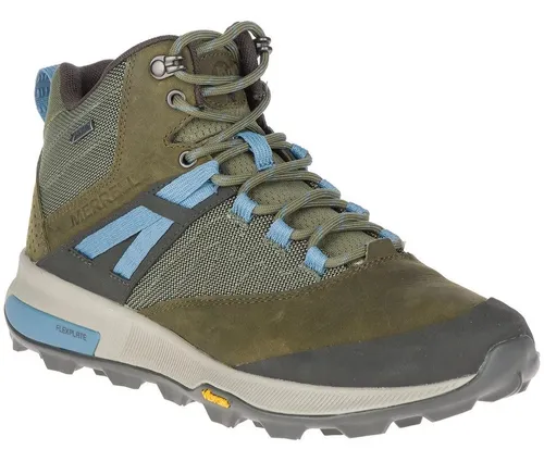 Bot n Mujer Merrell Modelo Zion Mid Gore tex Wp Originales
