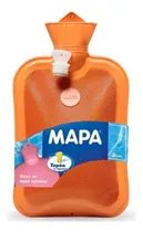 Comprar Bolsa De Agua Caliente 2lts Mapa Clásica Con Tapón Rosca Color Naranja