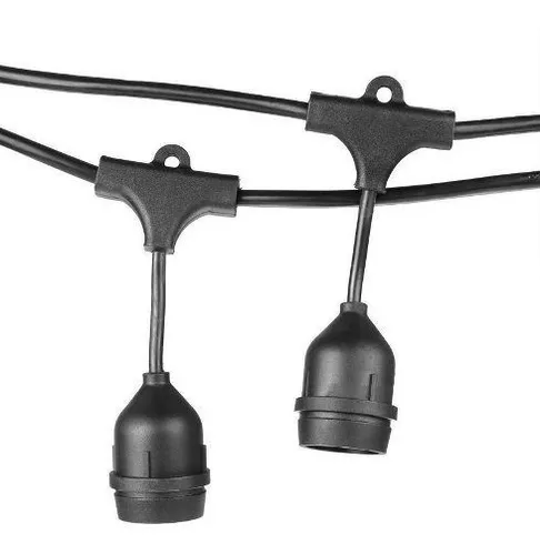 comprar Tendales Guirnalda Cable Vulcanizado Luces Led 20 Metros 