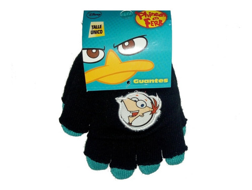 Guantes Lana Phineas Y Ferb Original Footy