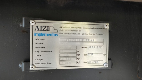 Imagem 11 de 17 de Carreta Bicaçamba Aizi 2021 Sem Pneus (em Estado De 0 Km