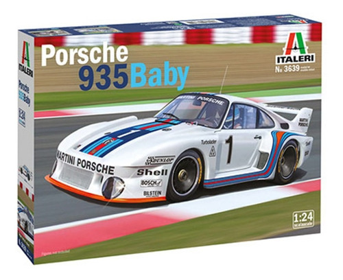 Kit Plástico Para Montar Porsche 935 Baby - 1/24 - Italeri