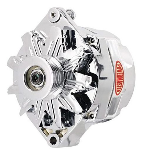 Powermaster Performance 17294-114 Chrome Delco One Wire Alt.
