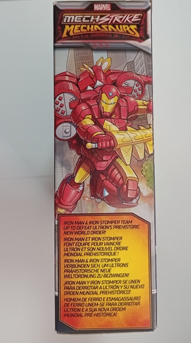 Ironman Marvel Figura Mechasaurios Mech Strike Iron Man Epic