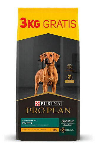 Pro Plan Perro Cachorro Raza Grande X 15 + 3 Kg