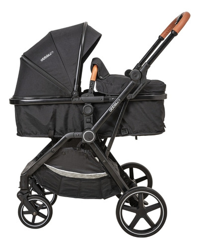 Carrinho Travel System Nomad Preto Com Base - Kiddo
