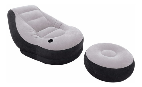 Sillón Con Apoya Pies Inflable Intex 68564 Con Porta Vaso