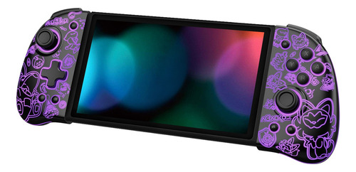 Joystick Funlab Luminous Switch Joypad Inalámbrico Control Para Nintendo Switch Color Negro