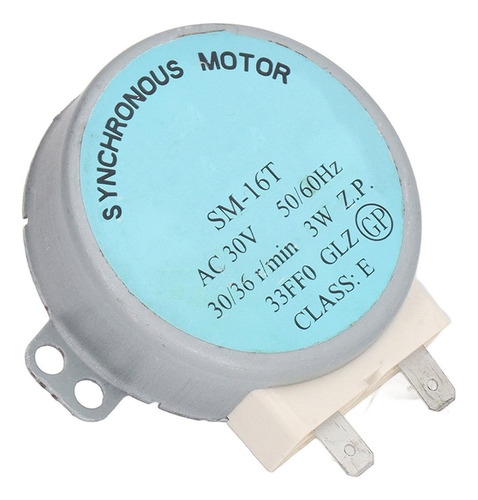 Motor Síncrono Para Horno Microondas Sm 16t, Plato Giratorio