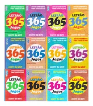 Comprar Kit 12 Livros Caça Palavras Letrão 365 Jogos +2,9 Mil Jogos