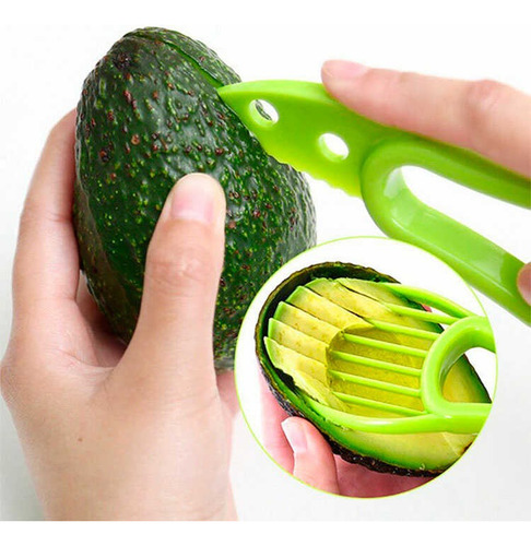 Pelador Rebanador Cuchillo Paltas Frutas Aguacate Avocado 