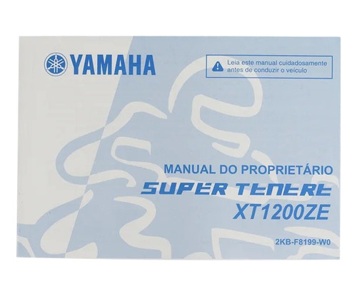 Manual Do Proprietãrio Yamaha Xt1200dx '18 (original)