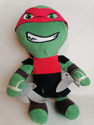 Peluche Original Raphaeltortugas Ninja Nickelodeon 32cm. 