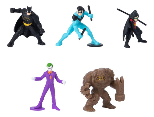 Dc Comics, Batman, Robin, Nightwing Vs The Joker, Clayface 5