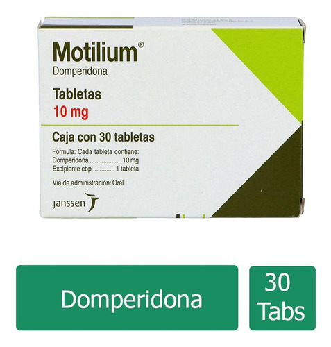 Motilium 10 Mg Caja Con 30 Tabletas