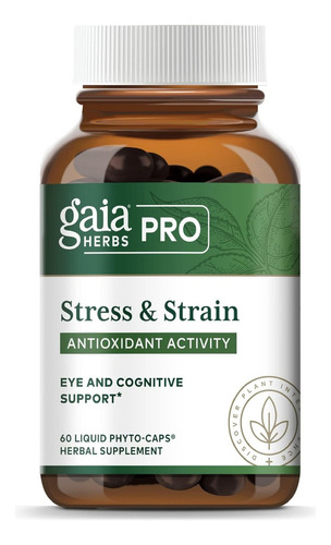 Suplemento Ocular Stress & Strain Gaia Herbs 60 Fitocapsulas