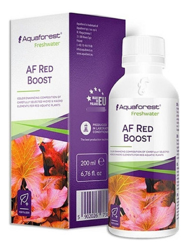 Aquaforest Af Red Boost 200ml Suplemento Plantas Color