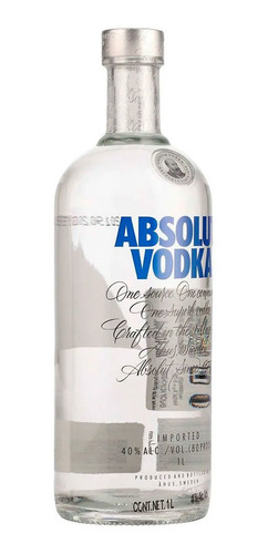 Imagen 3 de 3 de Absolut Vodka Original 1l