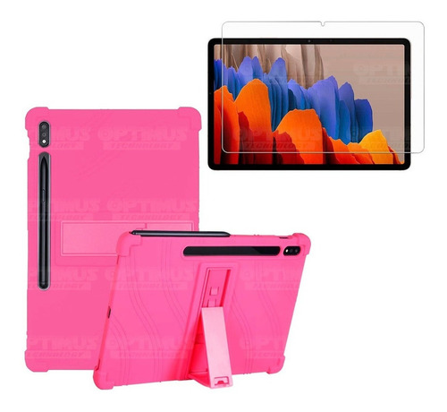 Cristal Protecto Carcasa Soporte Para Samsung Tab S7 11 PuLG