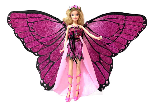 Barbie Mariposa Alas Mágicas 2007 De Colección Original (Usado)