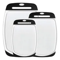 Comprar Set X3 Tablas Cocina Profesional Carne Cortar Picar Verduras
