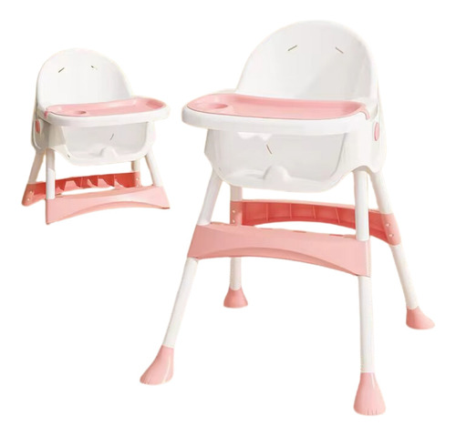 Silla De Comer Comedor Infantil Bebe Plegable 3 En 1 