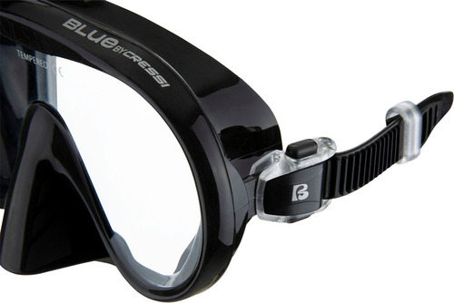 Visor Cressi Musa Para Buceo Y Snorkeling Color Negro