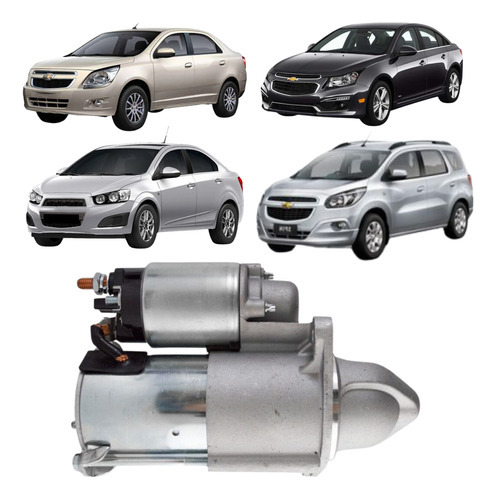 Motor De Partida Cobalt Spin Onix Prisma 1.0 1.4 1.8 Flex