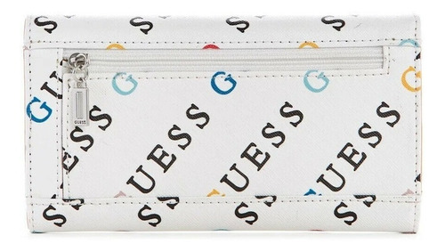 Imagen 2 de 3 de Billetera Guess Original, Willie White Multi