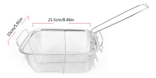 Cesta Para Freír Cesta Para Freír De Alambre De Acero Inoxid