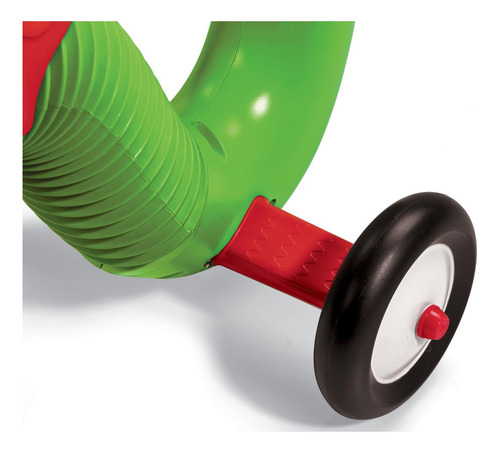 Radio Flyer Inchworm (gusano Que Rebota Y Camina) Color Verde Lima