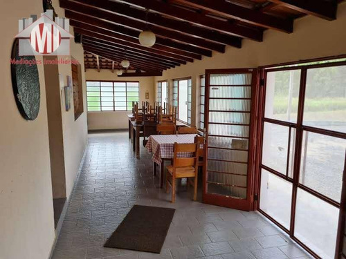 Linda Chácara Com 4 Dormitórios, Piscina, Ótima Localização, À Venda, 912 M² Por R$ 380.000 - Rural - Monte Alegre Do Sul/sp - Ch0871