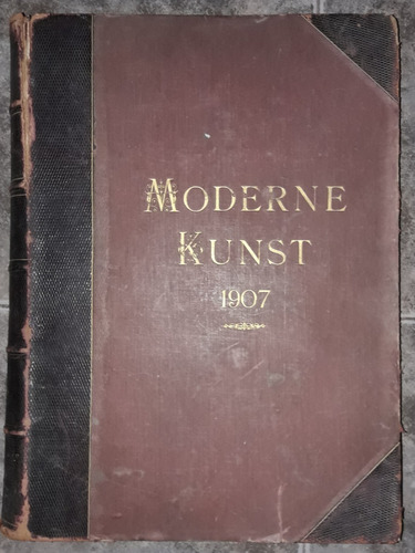 Moderne Kunst Meisterholzschnitten  Año 1907  Idioma Aleman