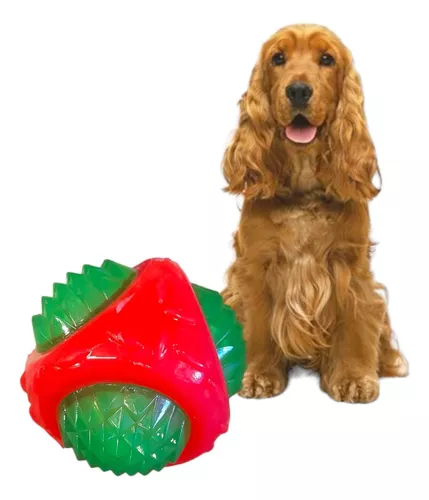 SHAIINKOOW Pelotas de juguete inteligentes para perros con luces flash LED,  bolas automáticas para perros, bola alegre, juguete para perros de Snoop