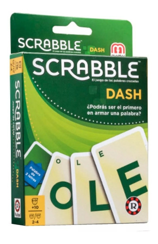 Juego Cartas Scrabble Dash Mattel Ruibal Srj