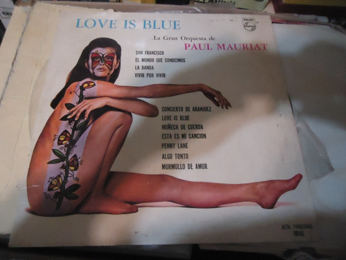 Paul Mauriat Love Is Blue Album Lp