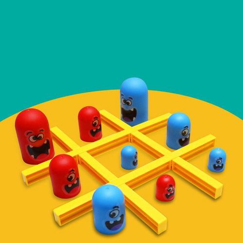 A Tic Tac Toe Big Eat Juego Interactivo Pequeño For Padres